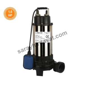 Max Extra MX05910 Parçalayıcılı Bıçaklı Kirli Su Dalgıç Pompası (1100 Watt, 1.5 Hp)