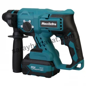 Max Extra MXP9022 Şarjlı Kırıcı Delici Hilti Matkap (Çift Akülü)