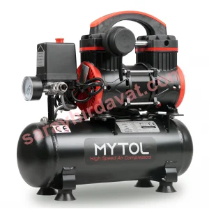 Mytol MYK0061 | 8 Litre 1.0 Hp Yüksek Hızlı Kompresör Yağsız (Az Sesli)