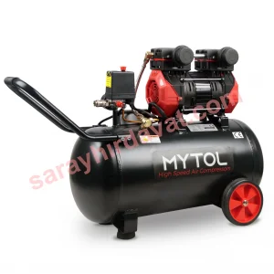 Mytol MYK501 | 50 Litre 1.5 Hp Yüksek Hızlı Kompresör Yağsız (Az Sesli)