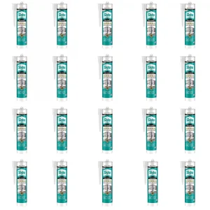 Sista Silikon Beyaz 1 Koli (20 Adet) - 280 ml