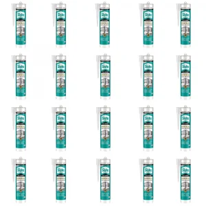 Sista Silikon Şeffaf 1 Koli (20 Adet) - 280 ml