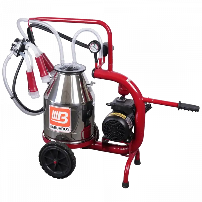 Bartech C30 Süt Sağım Makinası Krom 30 lt.