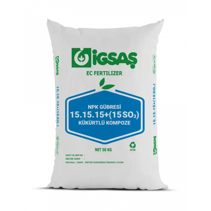İgsaş 15.15.15 Kompoze Gübre 50 kg