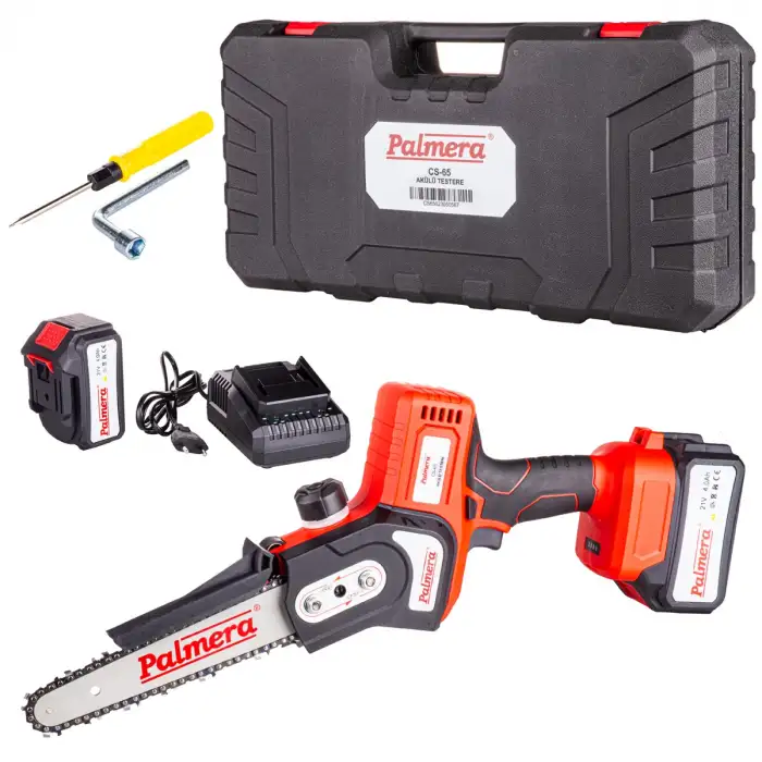 Palmera cs-65 Çift Akülü 4.0 ah Testere
