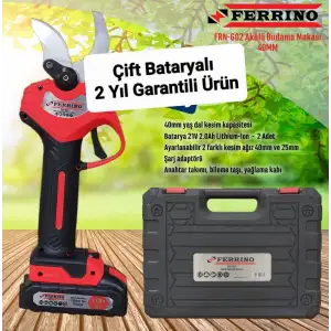 Ferrino G02 Akülü Budama Makası 40 mm.