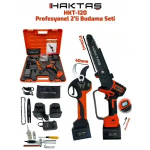 Haktaş Prof. 2 Lİ Budama Seti (40mm makas+Testere)