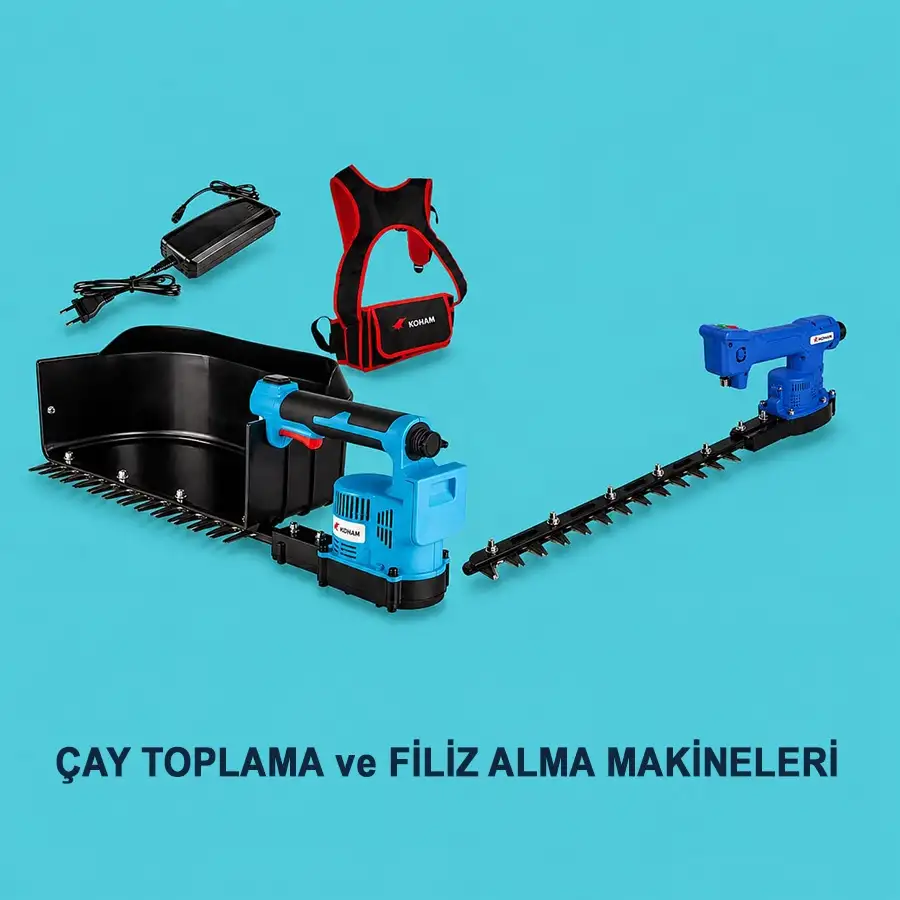 Çay Toplama ve Filiz Alma Makineleri