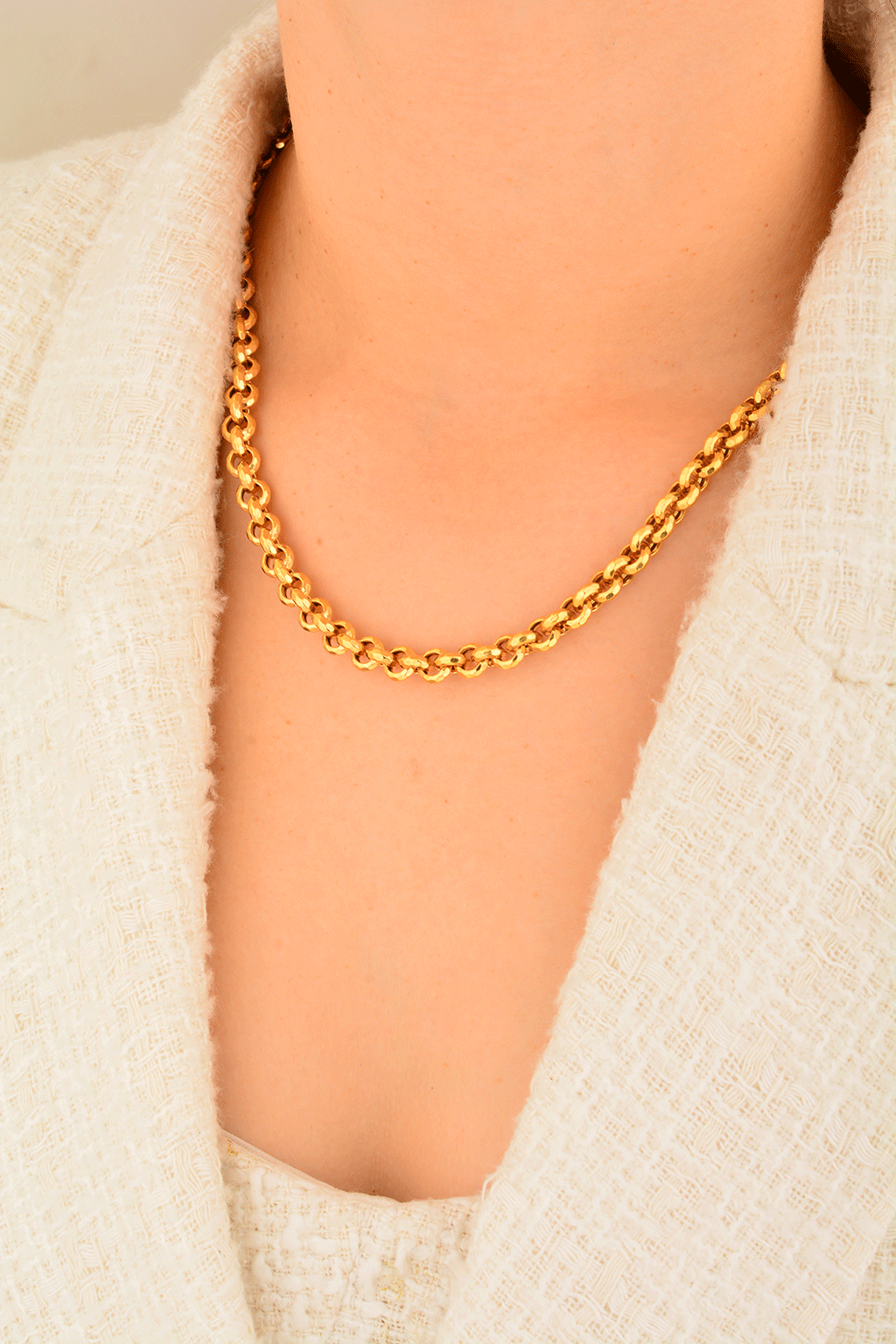 Cebeci 14 Ayar Altın Kolye