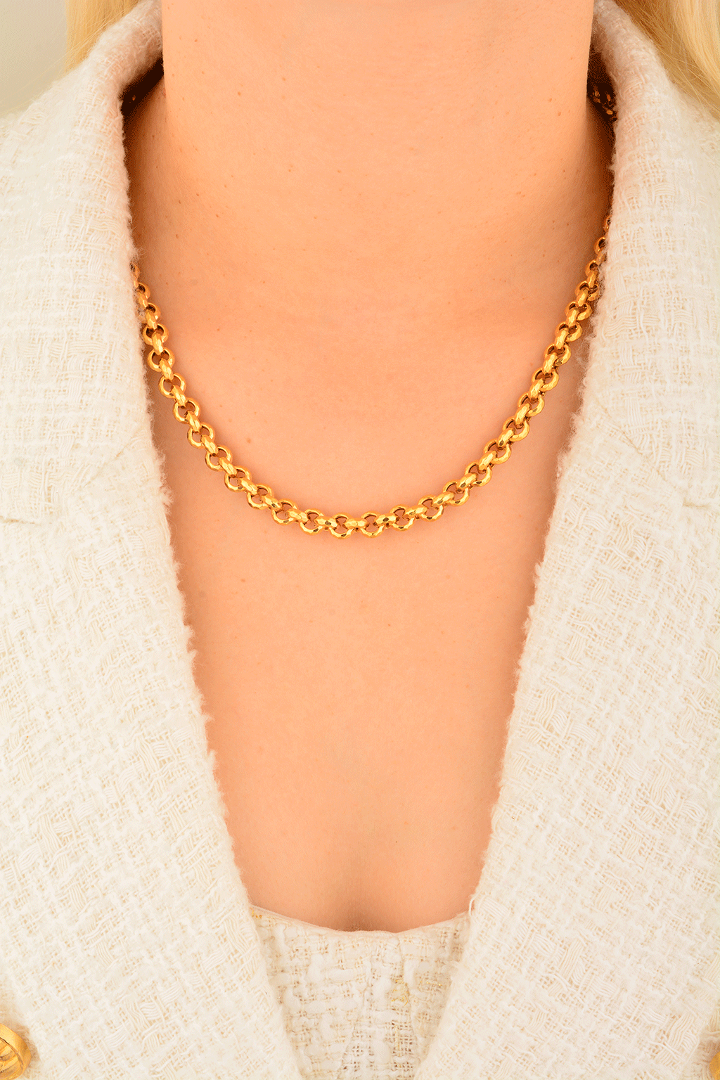 Cebeci 14 Ayar Altın Kolye