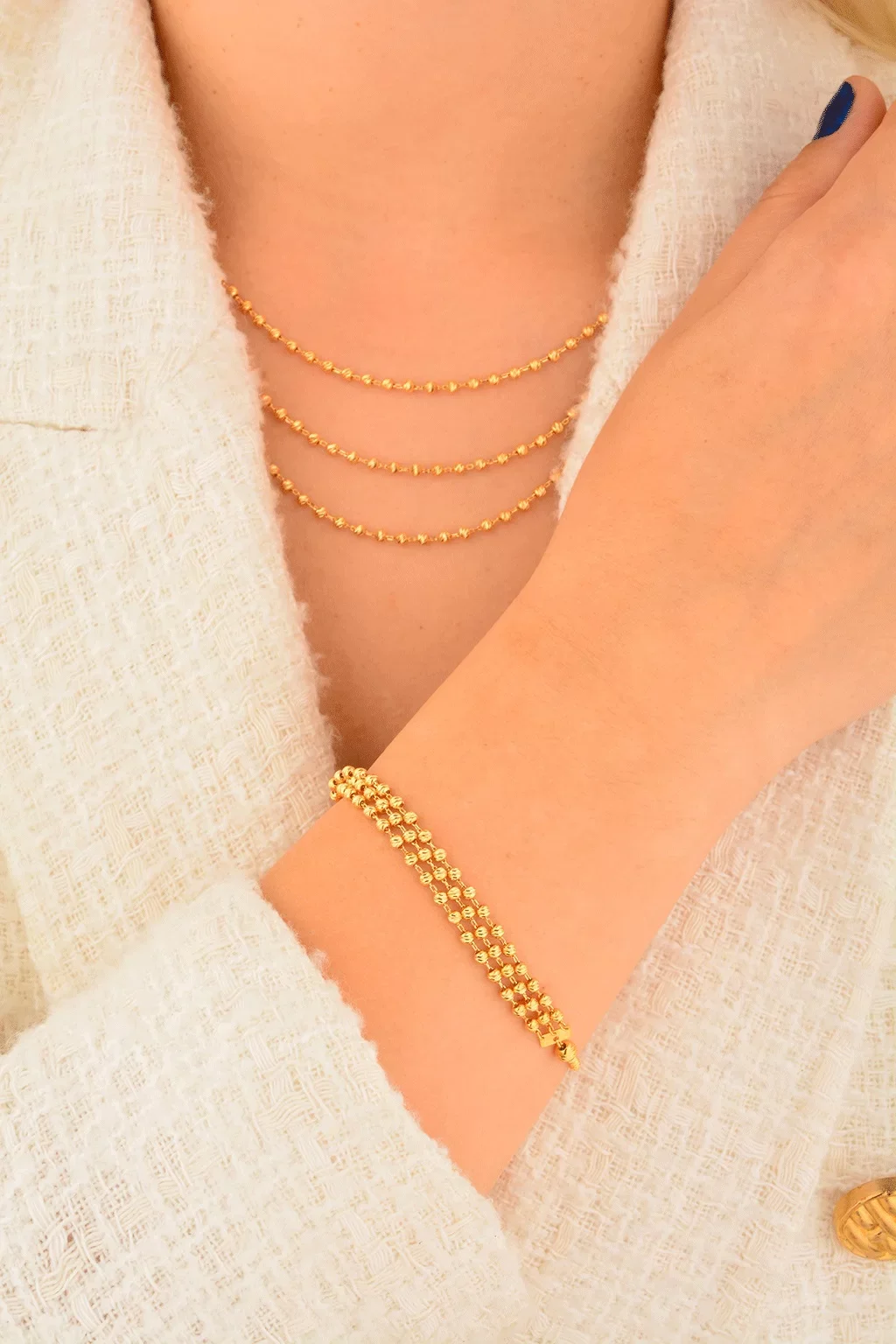 Cebeci 22 Ayar Dorika Toplu Altın Set Takımı