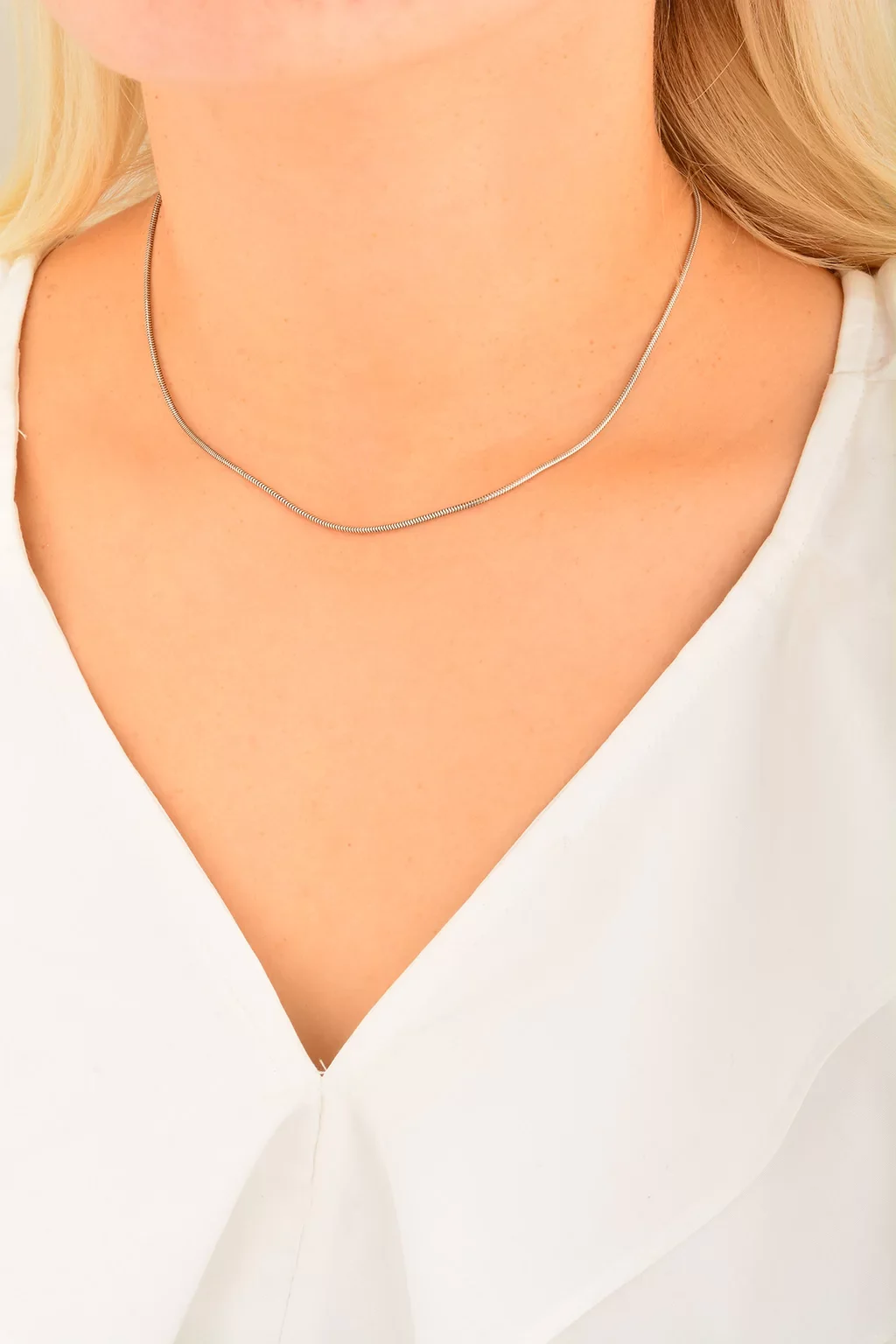 Cebeci 14 Ayar Balık Sırtı Kolye