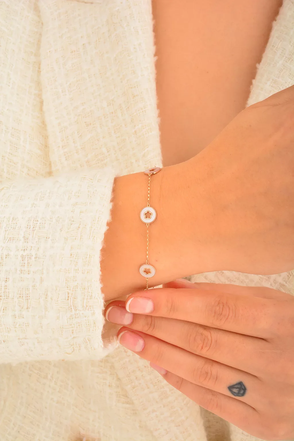 Cebeci 14 Ayar Altın Bileklik