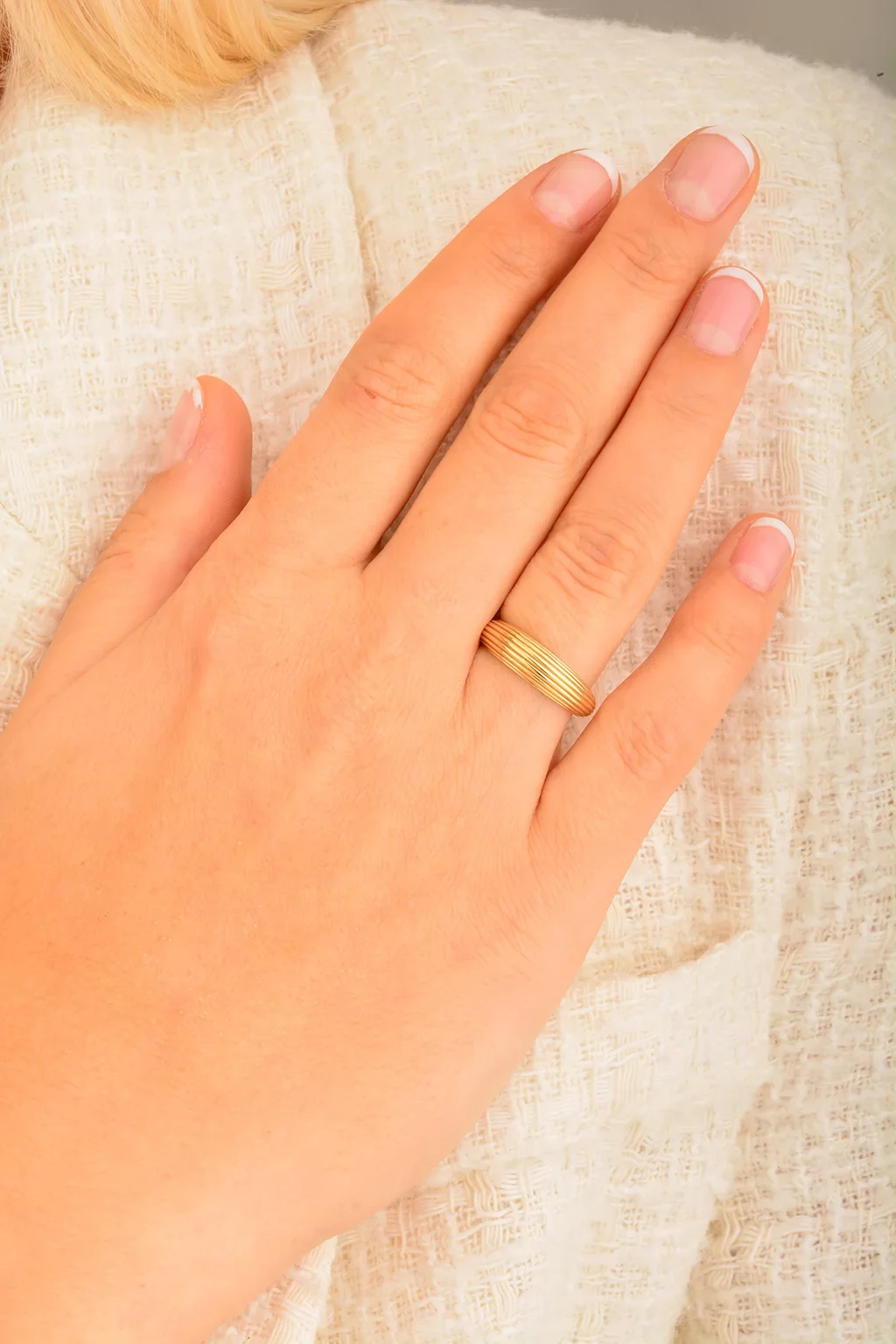 Cebeci 14 Ayar Altın Yüzük