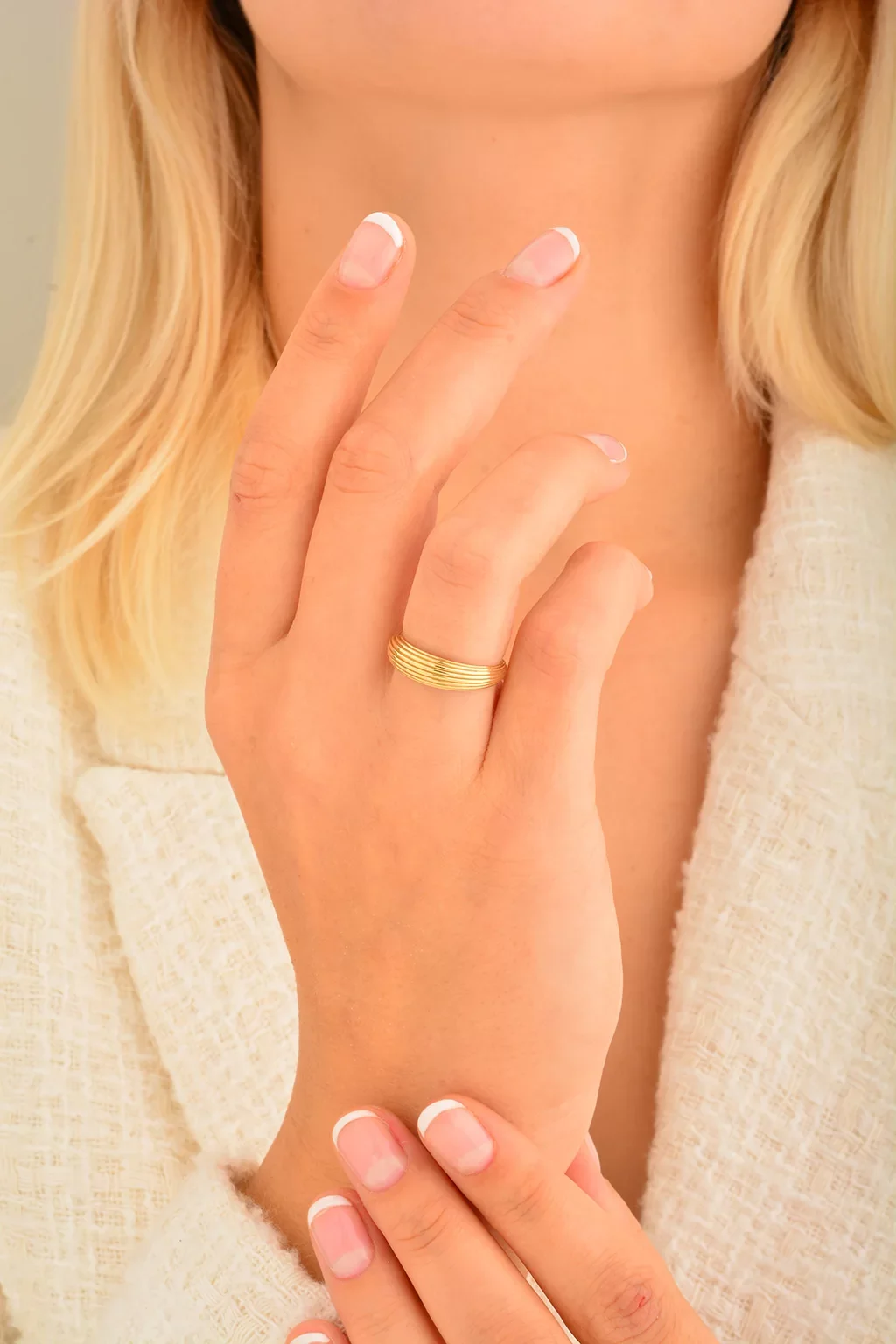 Cebeci 14 Ayar Altın Yüzük