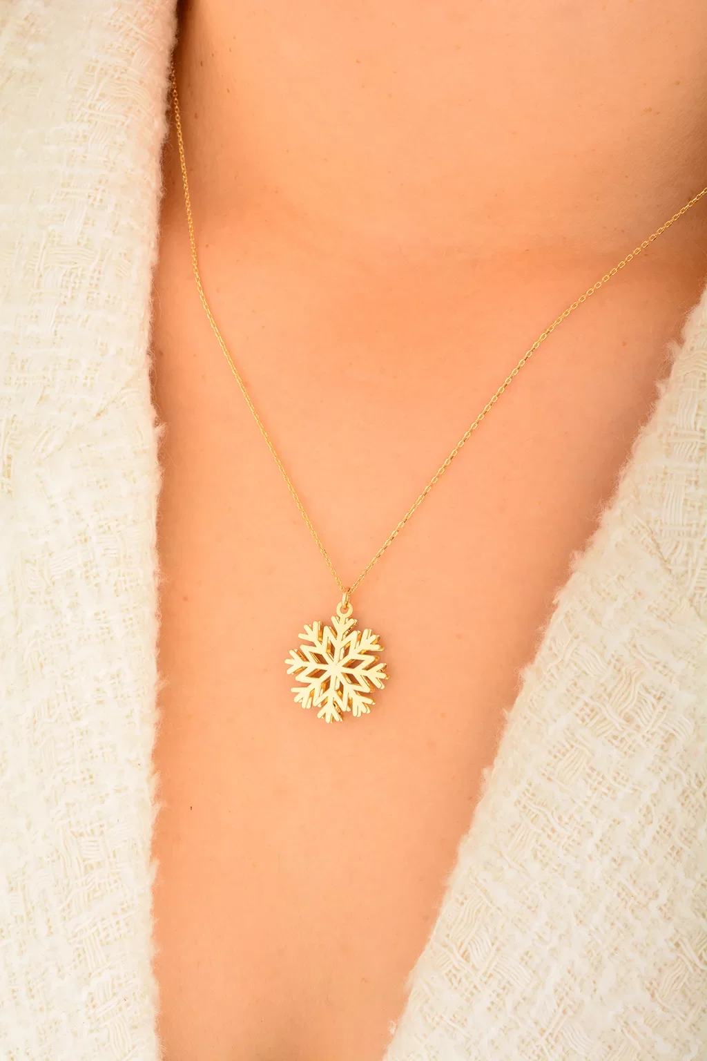 Cebeci 14 Ayar Kartanesi Altın Kolye