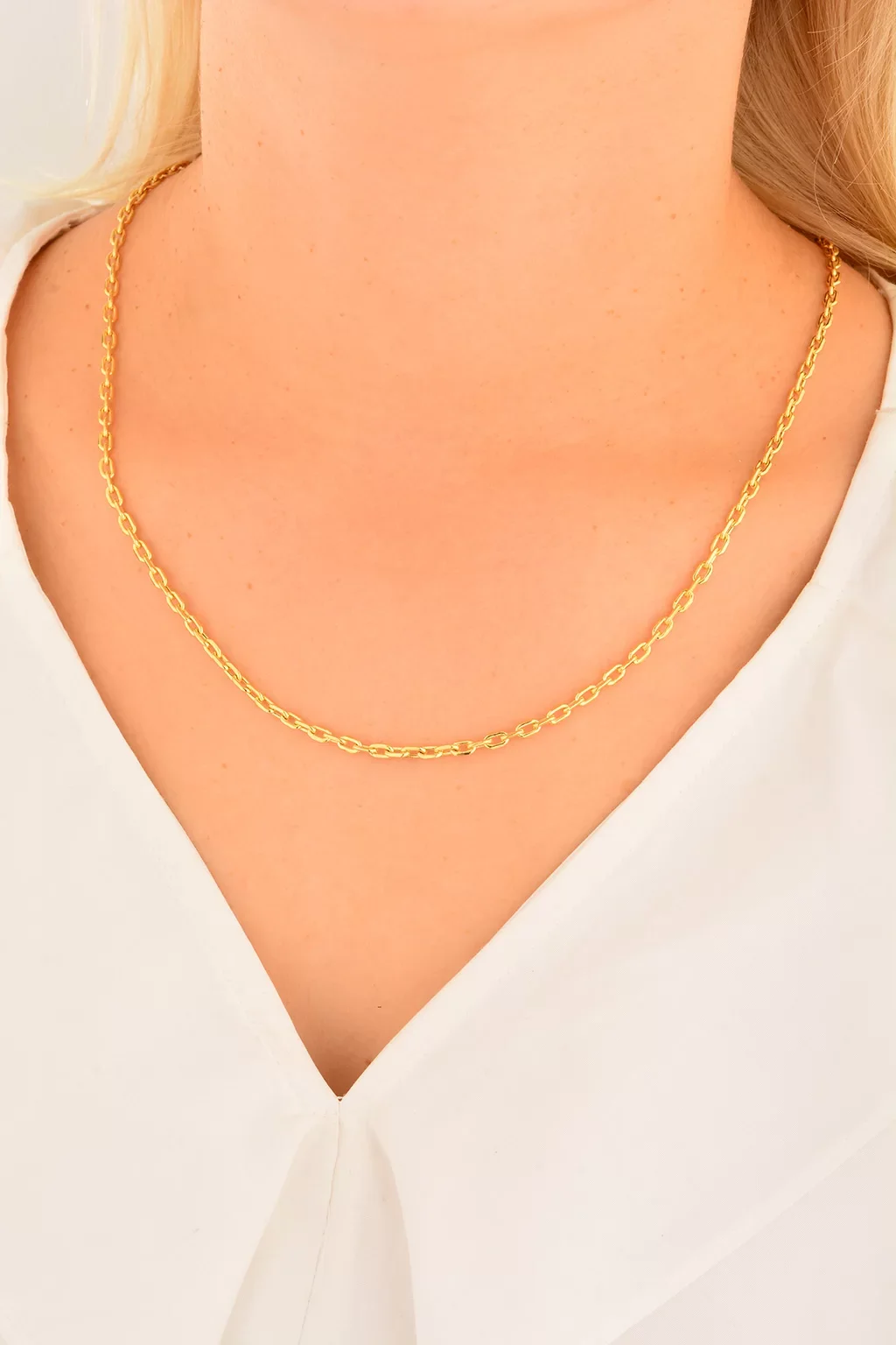 Cebeci 14 Ayar Altın Kolye