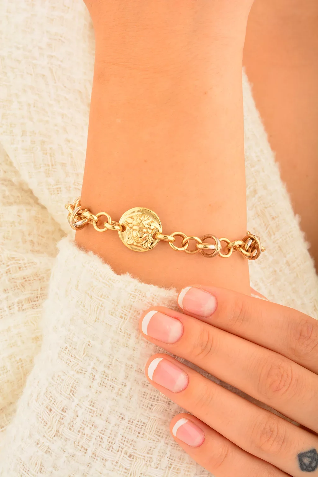 Cebeci 14 Ayar Altın Bileklik