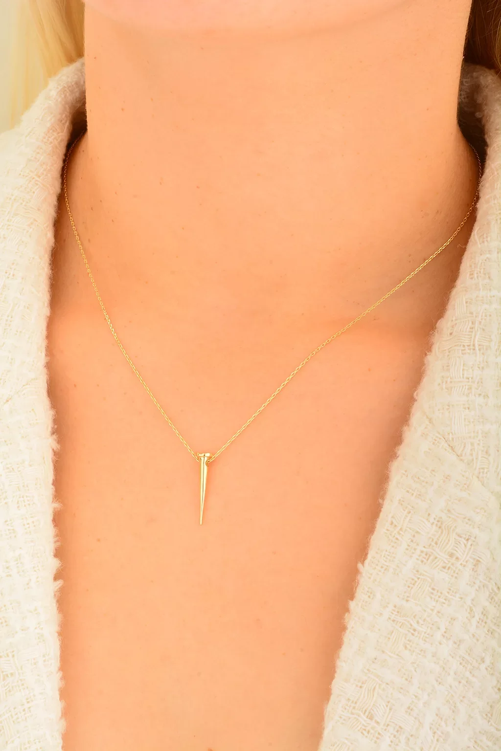 Cebeci 14 Ayar Altın Kolye