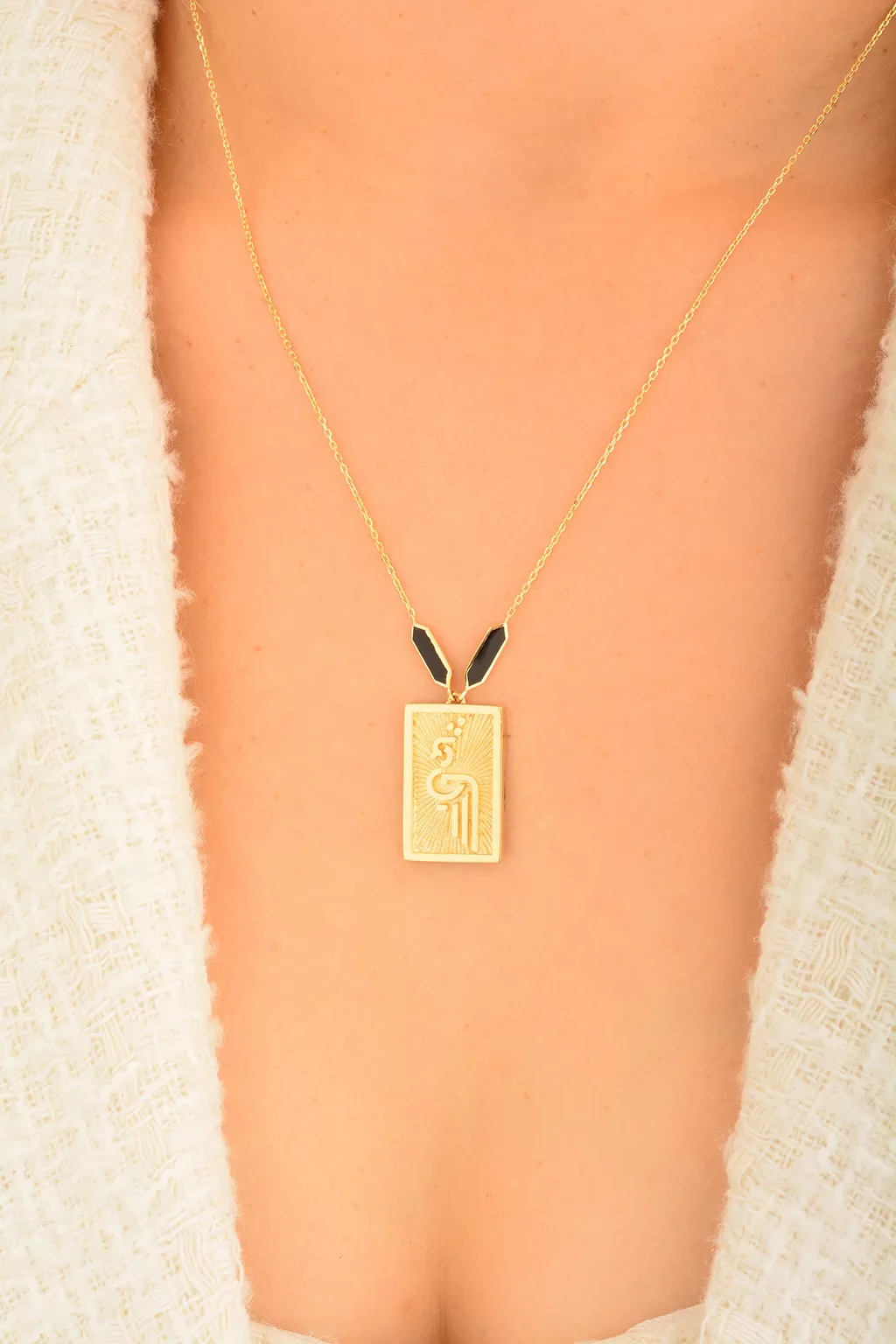 Cebeci 14 Ayar Altın Kolye