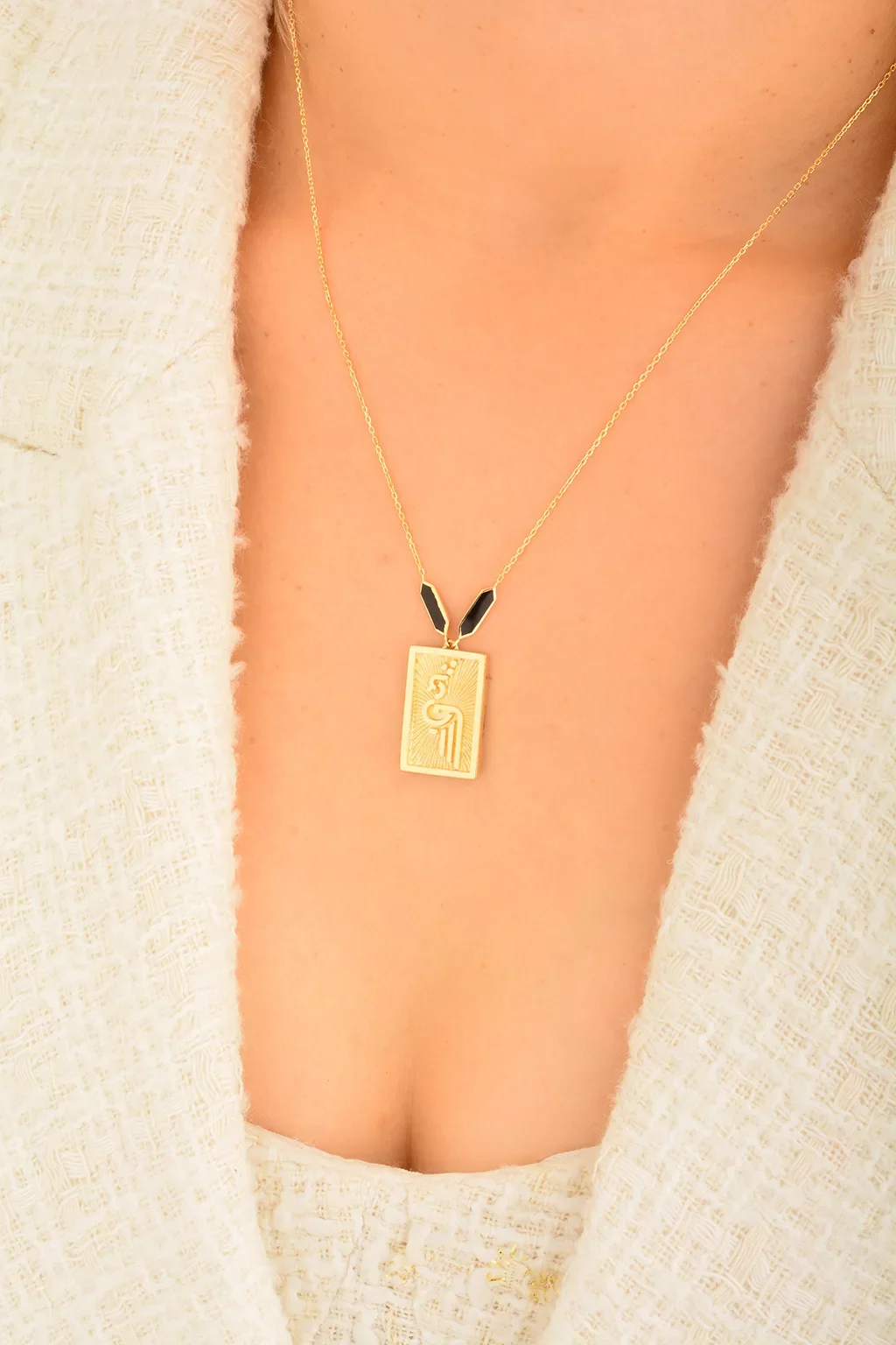 Cebeci 14 Ayar Altın Kolye