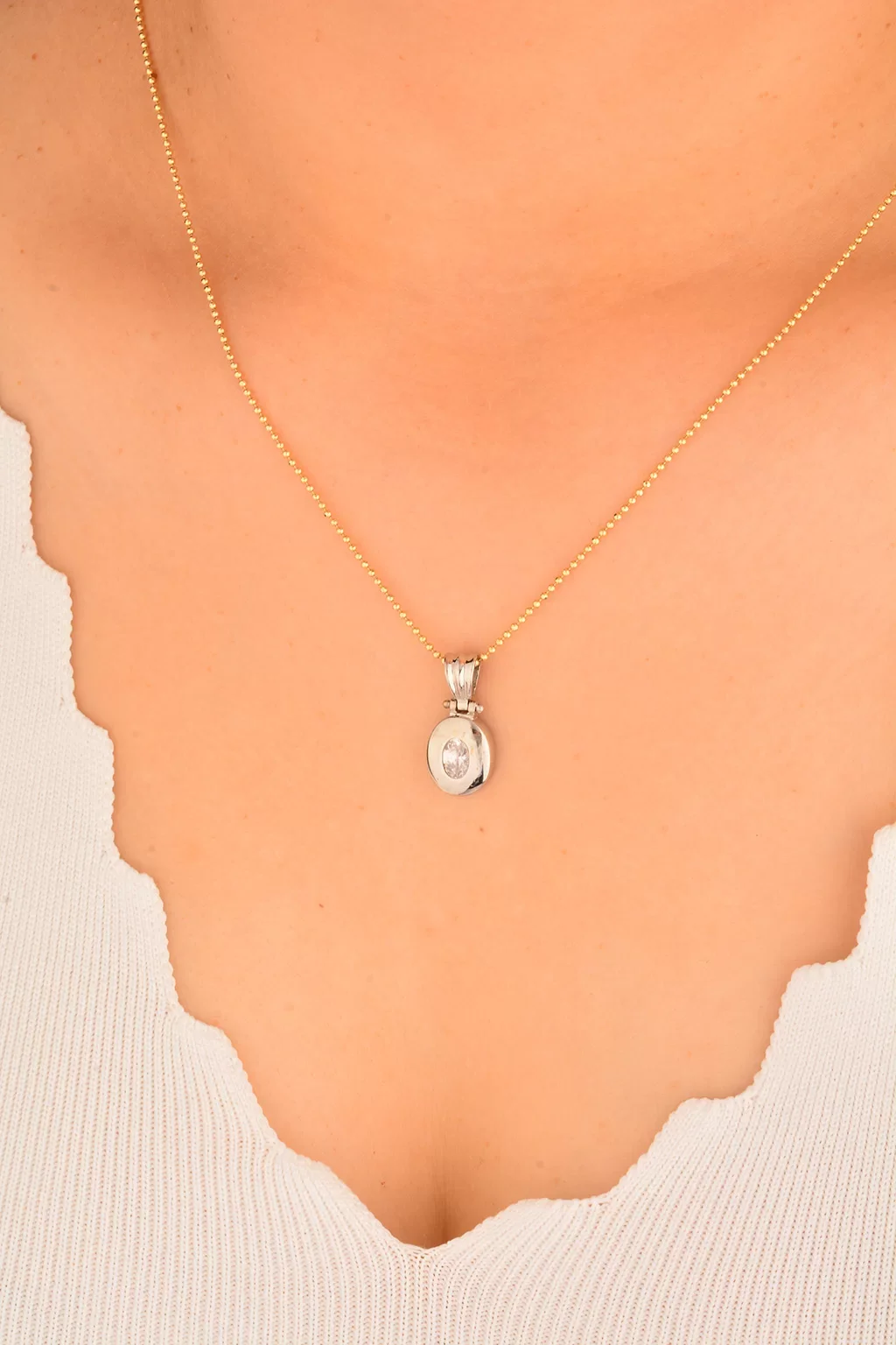 Cebeci 14 Ayar Altın Kolye ucu