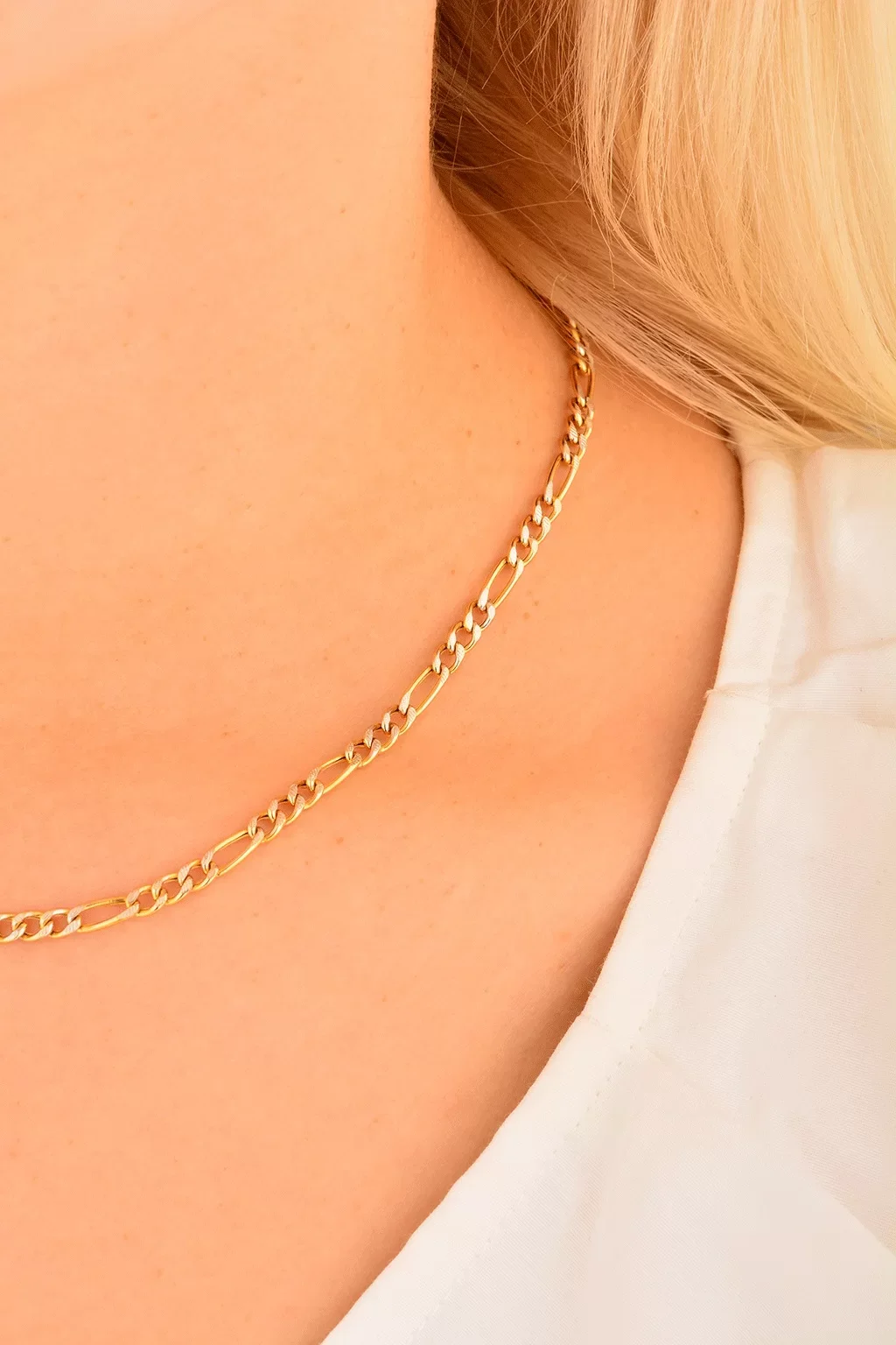 Cebeci 14 Ayar Altın Zincir Kolye