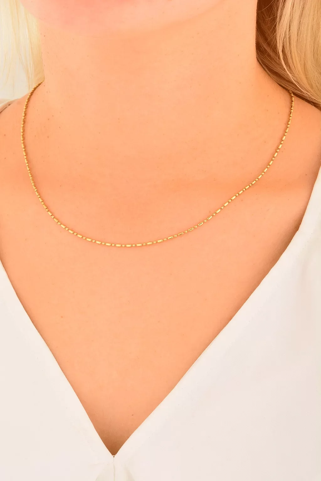 Cebeci 14 Ayar Altın Zincir Kolye