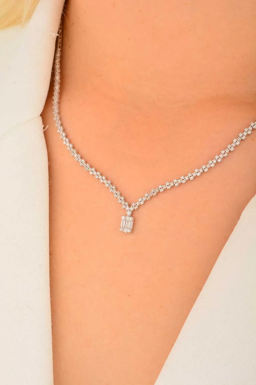 Cebeci 14 Ayar Baget Altın Gerdanlık