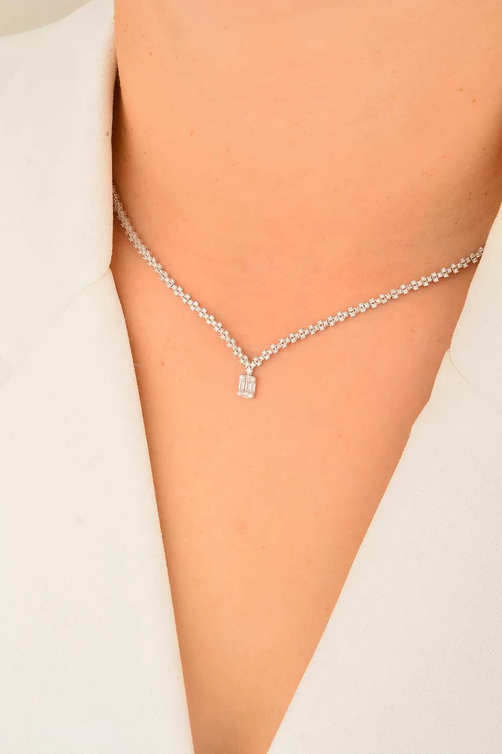 Cebeci 14 Ayar Baget Altın Gerdanlık