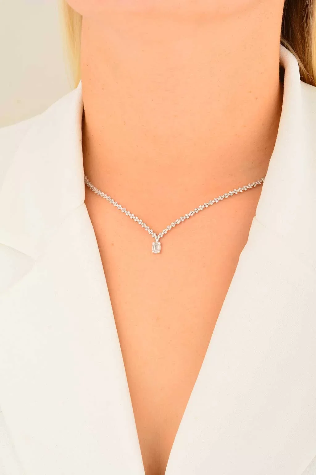 Cebeci 14 Ayar Baget Altın Gerdanlık