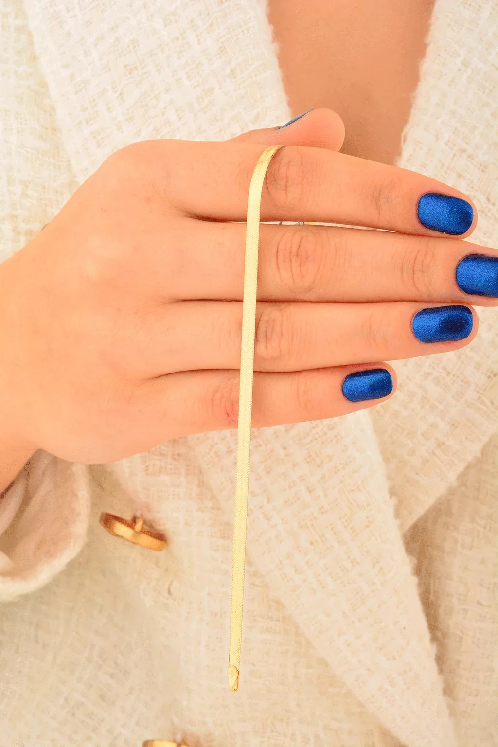 Cebeci 14 Ayar Balıksırtı Altın Bileklik