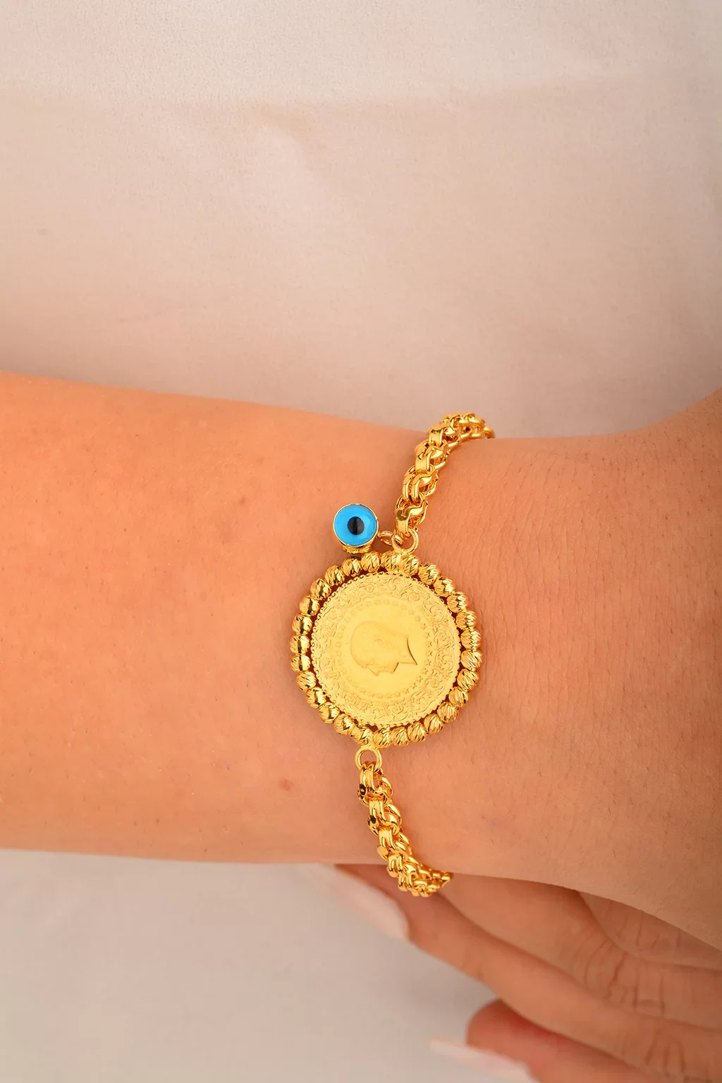 Cebeci 14 Ayar Dorikalı Bileklik