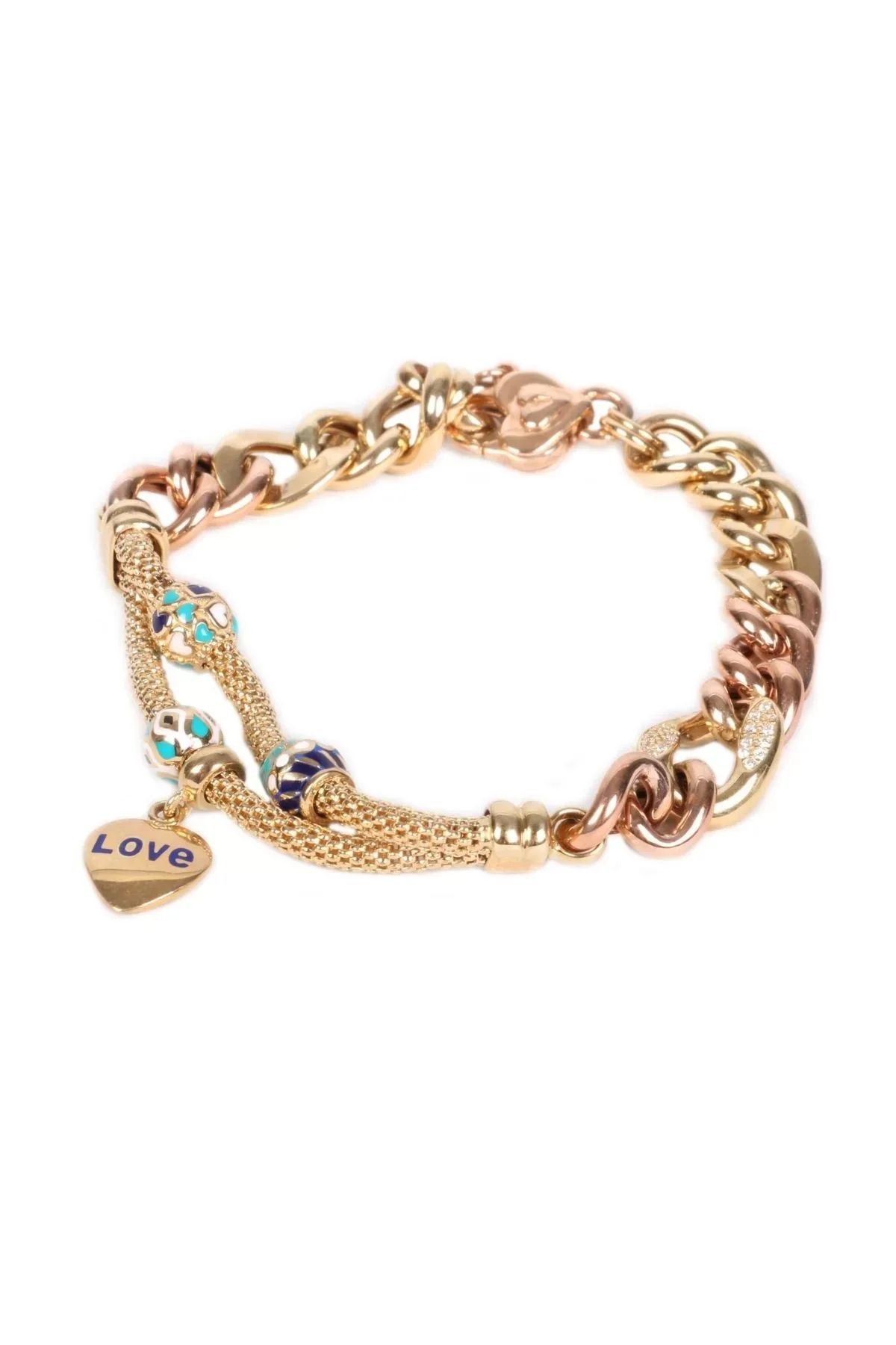 Cebeci 14 Ayar Kalpli Altın Bileklik