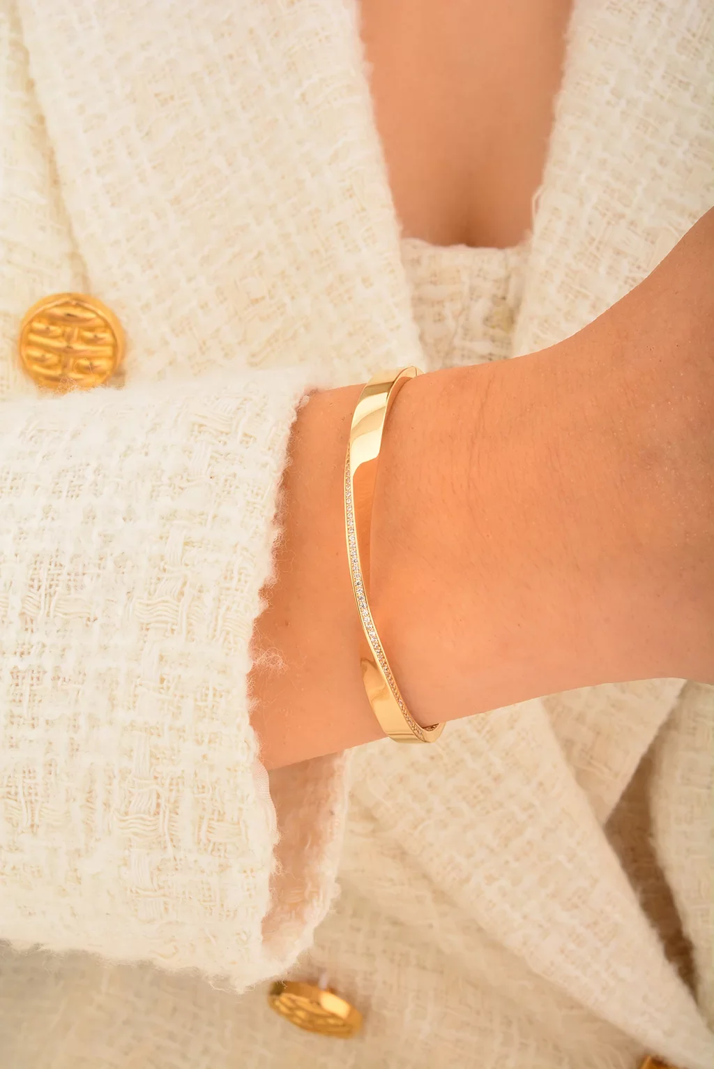 Cebeci 14 Ayar Kelepçe Bilezik