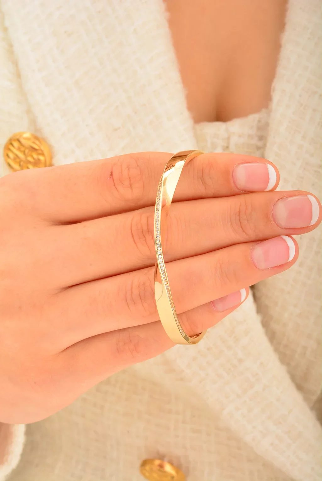 Cebeci 14 Ayar Kelepçe Bilezik