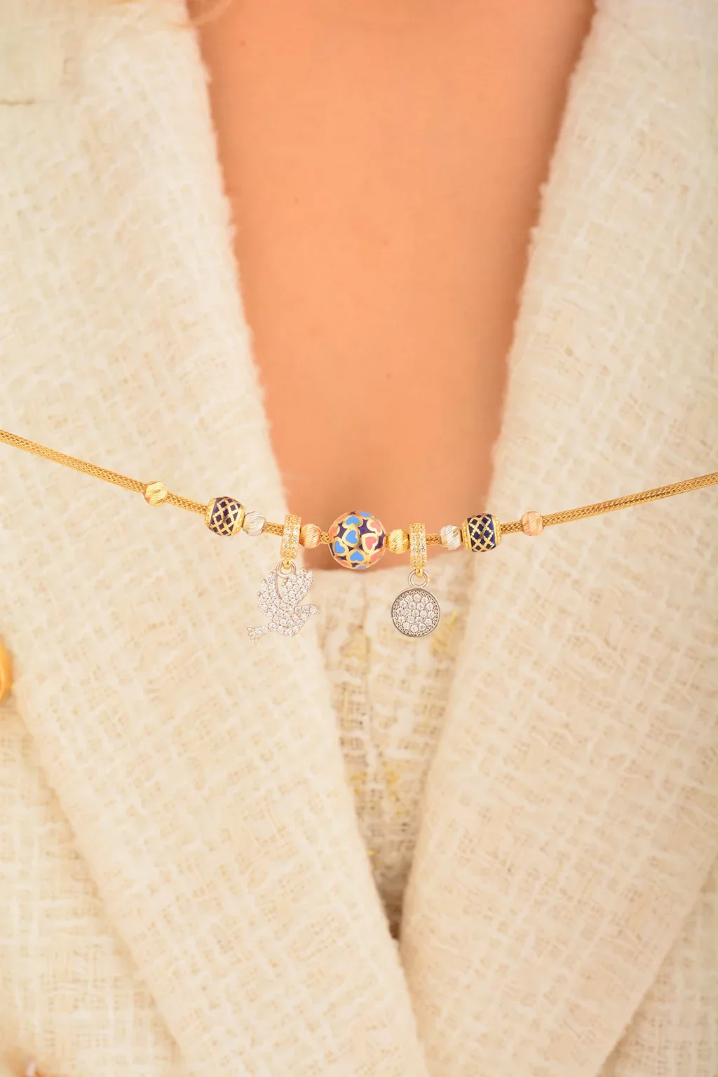 Cebeci 14 Ayar Şans Altın Bileklik