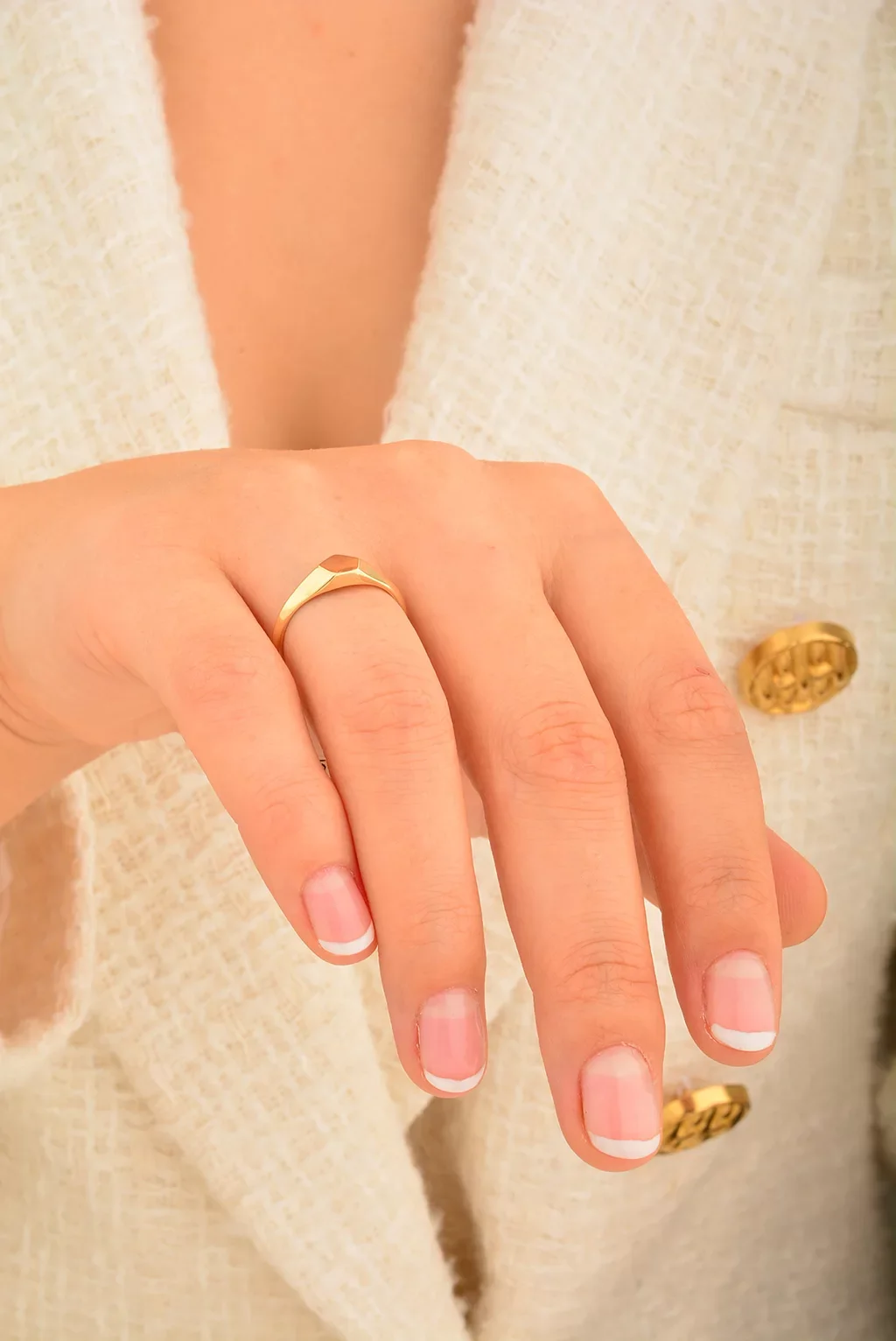 Cebeci 14 Ayar Şovalye Altın Yüzük