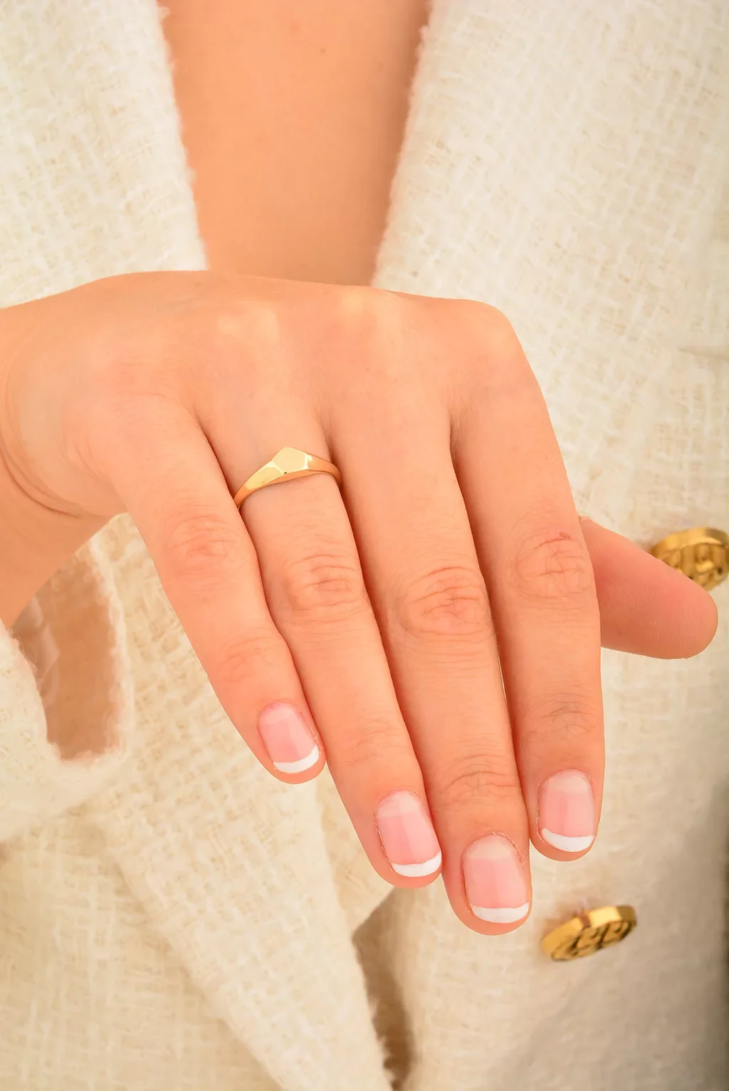 Cebeci 14 Ayar Şovalye Altın Yüzük