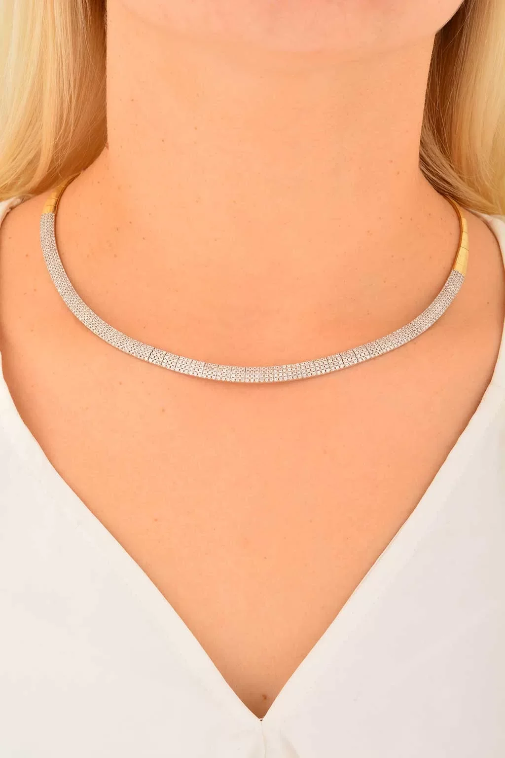 Cebeci 14 Ayar Su Yolu Altın Gerdanlık