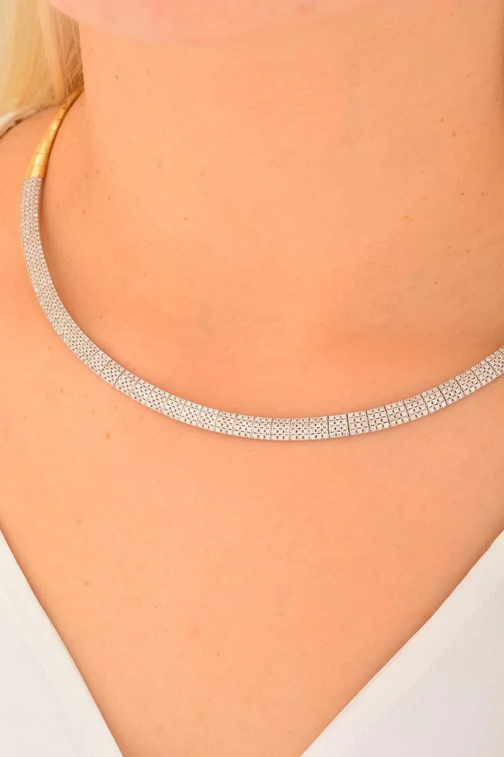 Cebeci 14 Ayar Su Yolu Altın Gerdanlık