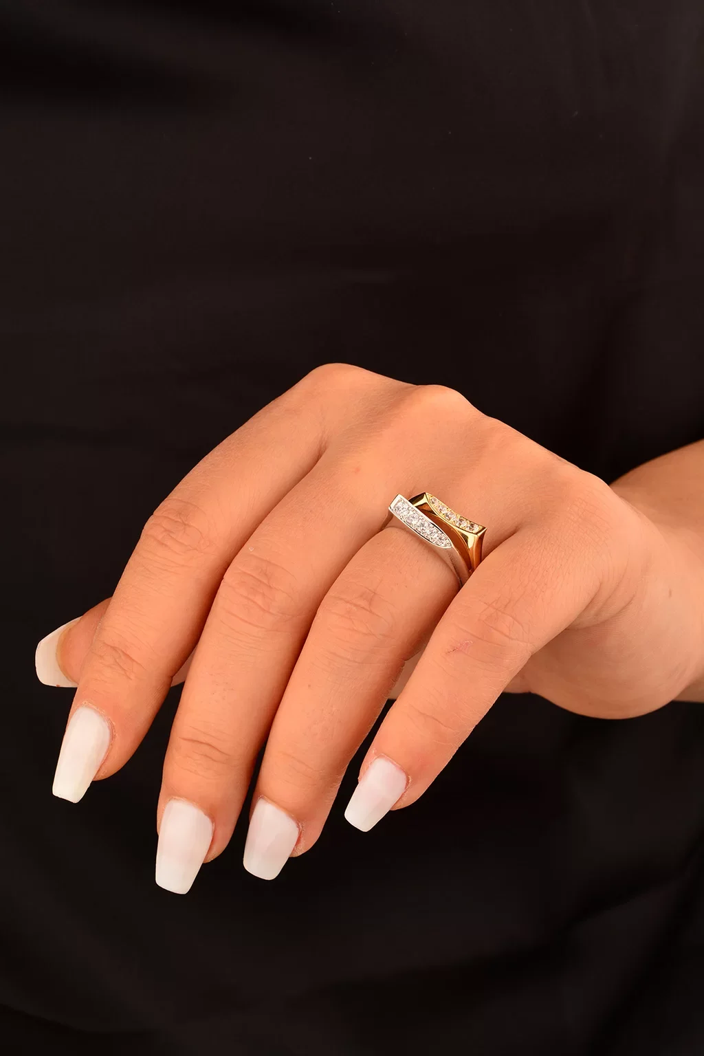 Cebeci 14 Ayar Taşlı Altın Yüzük