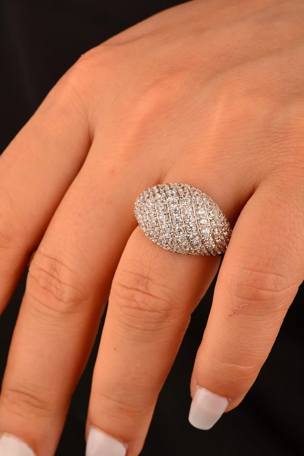 Cebeci 14 Ayar Taşlı Altın Yüzük