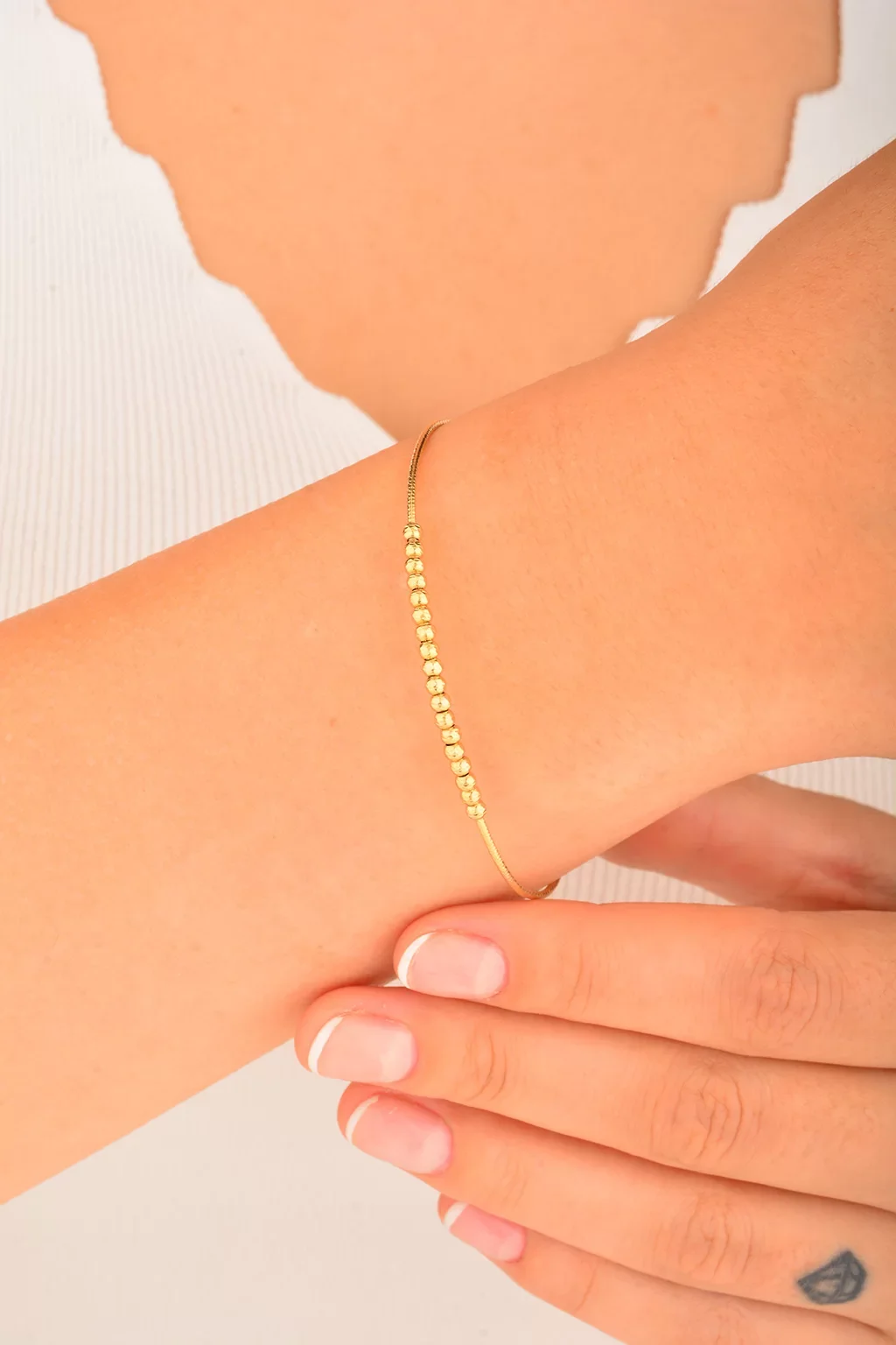 Cebeci 14 Ayar Toplu Altın Bileklik