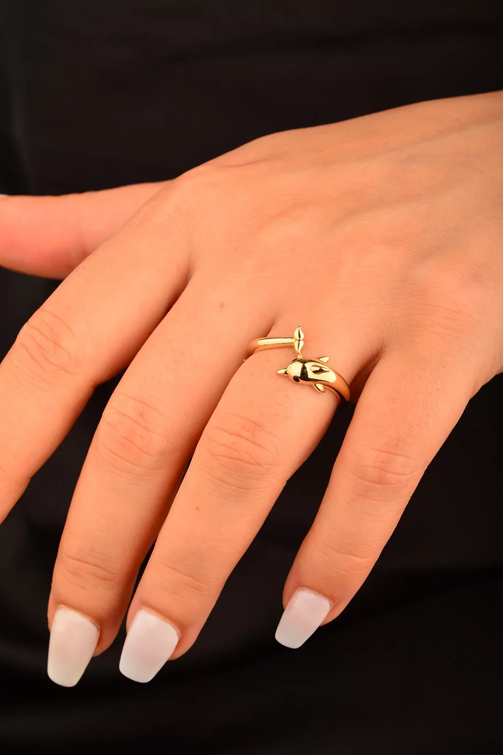 Cebeci 14 Ayar Yunus Altın Yüzük