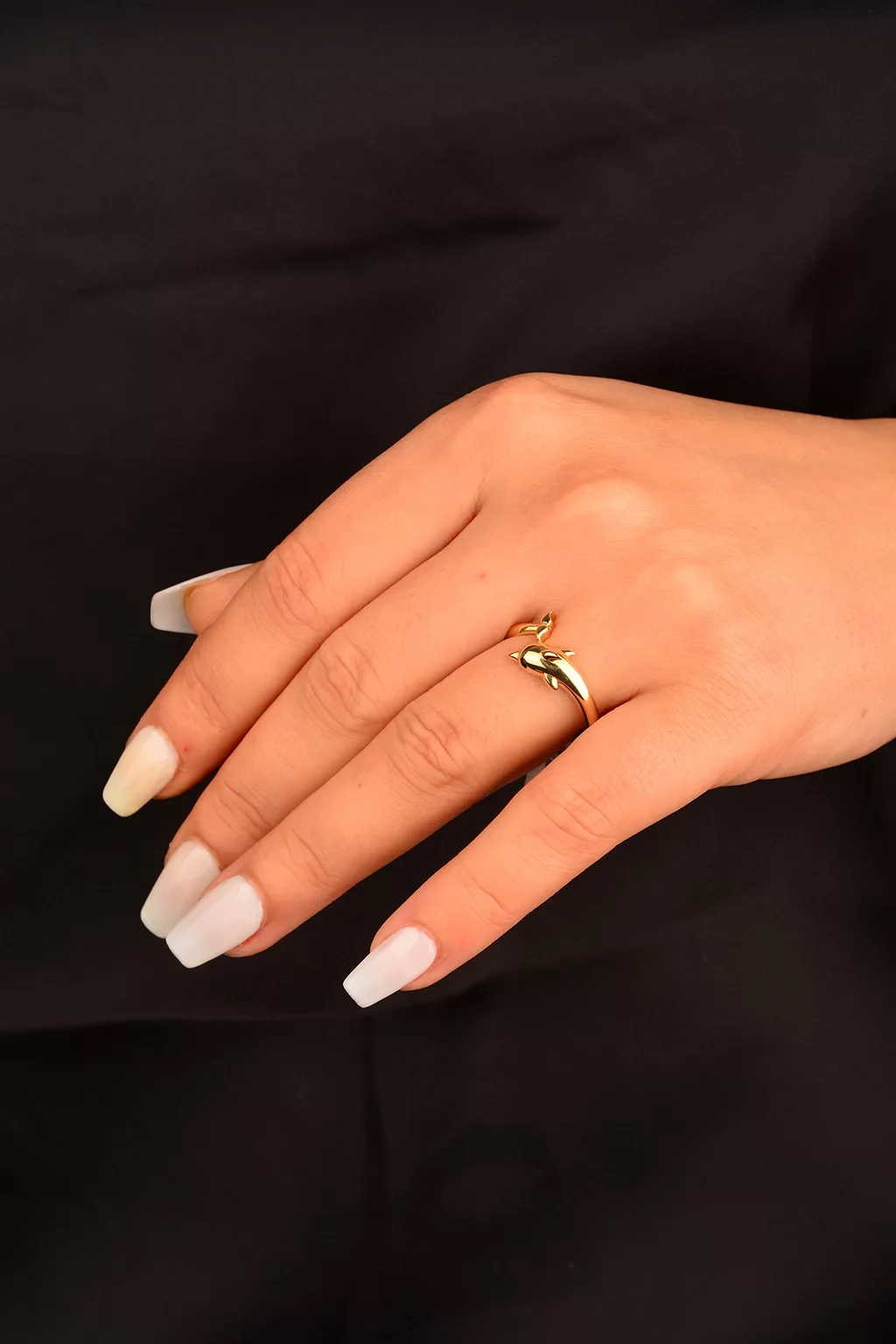 Cebeci 14 Ayar Yunus Altın Yüzük