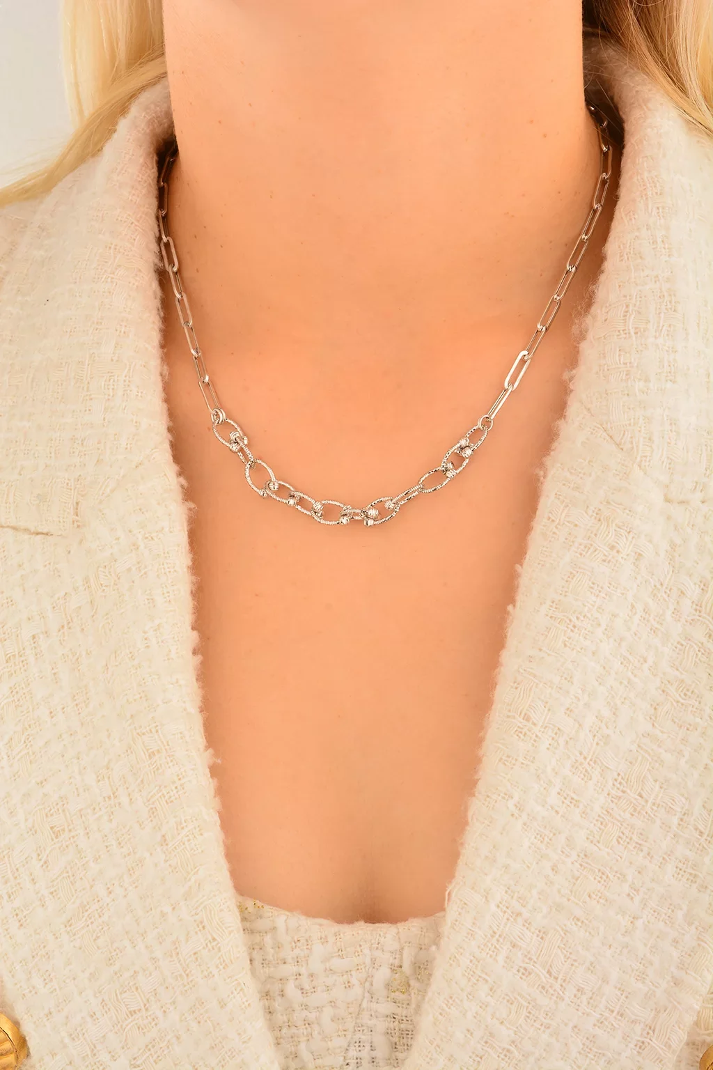 Cebeci 14 Ayar Zincir Altın Kolye