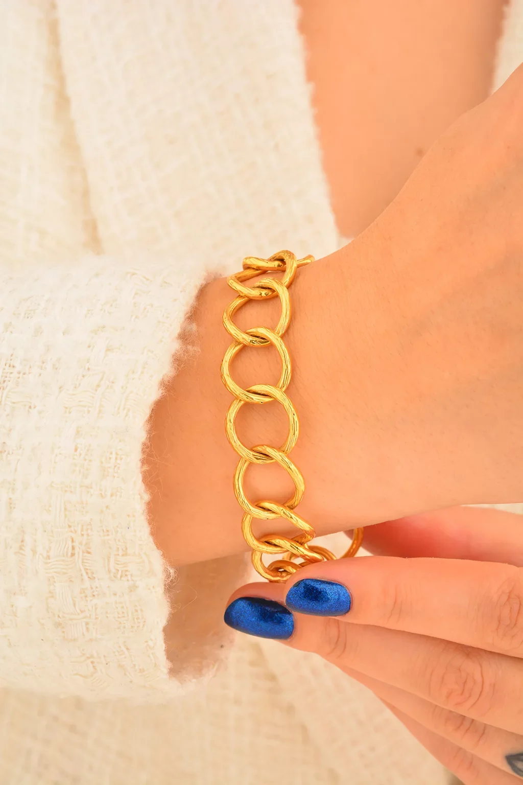 Cebeci 22 Ayar Uzay Yolu Altın Bileklik