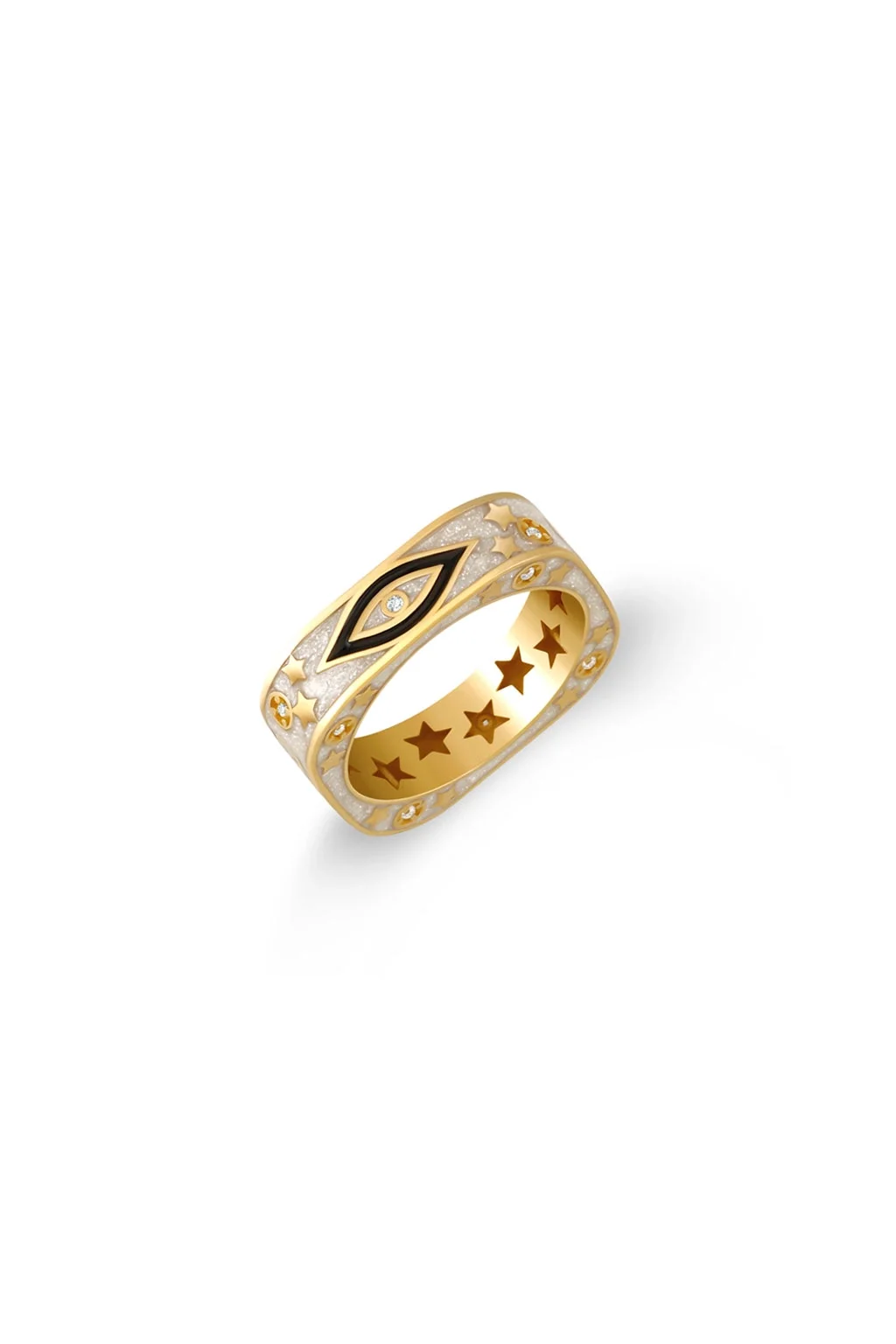 Cebeci 14 Ayar Gece Gündüz Altın Yüzük