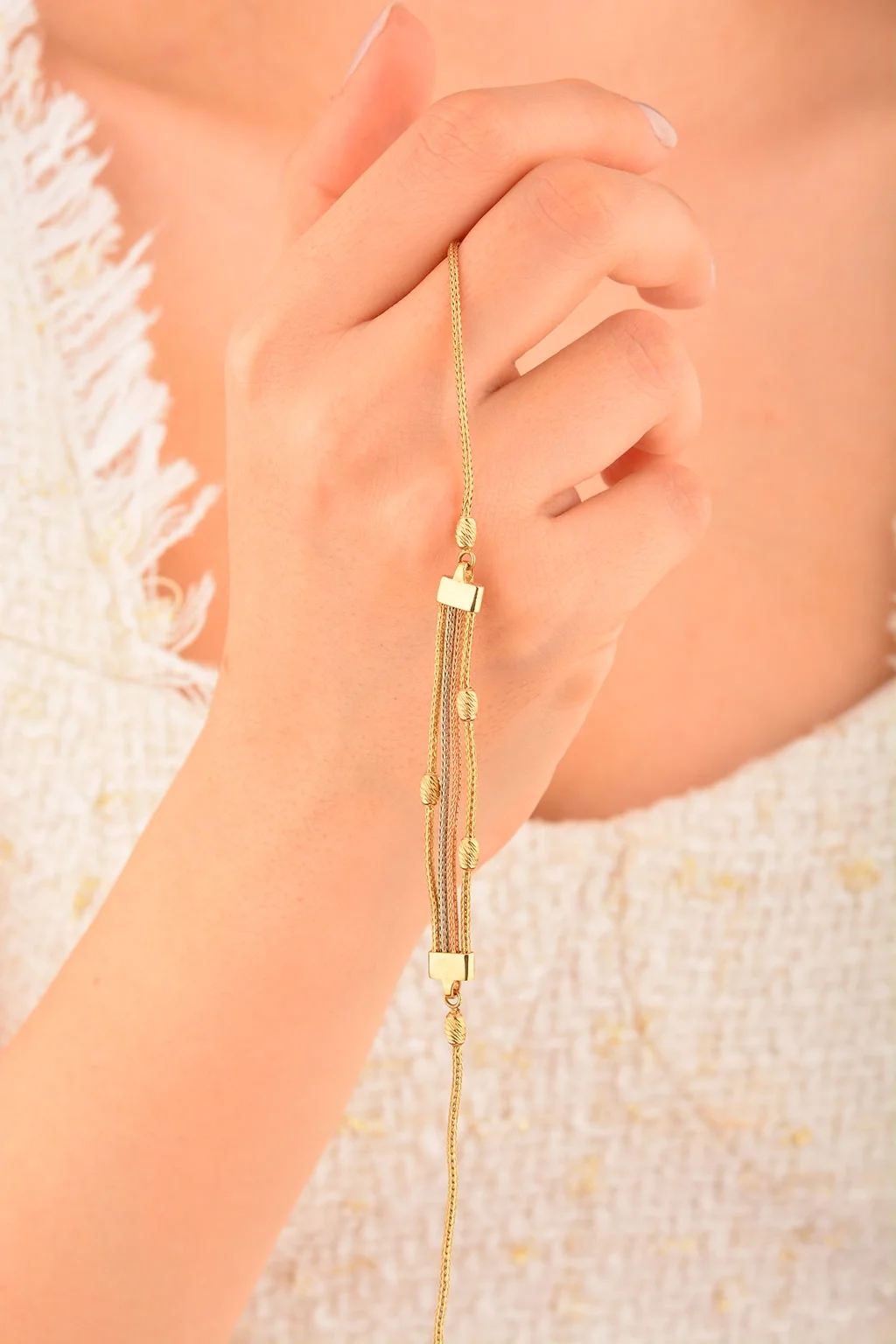 Cebeci 14 Ayar İtalyan Altın Bileklik